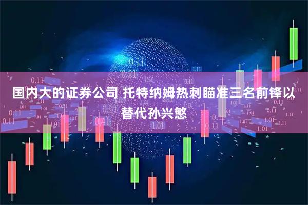 国内大的证券公司 托特纳姆热刺瞄准三名前锋以替代孙兴慜
